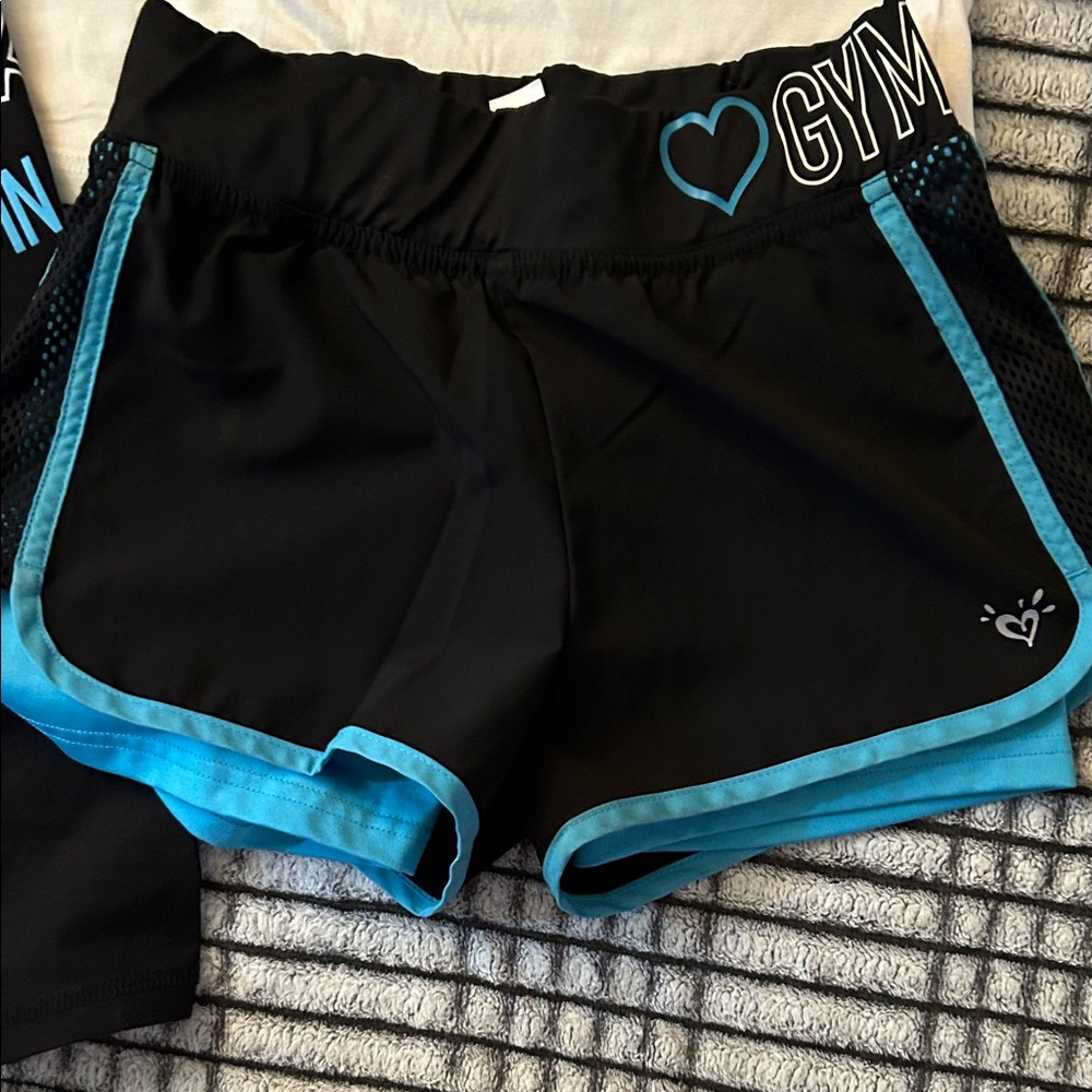 Justice Gymnastics Three Piece Set (Girls 10) - Picture 2 of 7